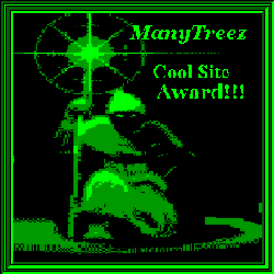 ManyTreez Cool Site Award