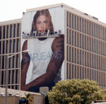 Gap ad in transition.