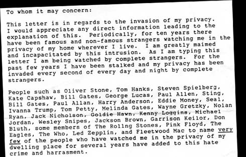 Invasion of privacy