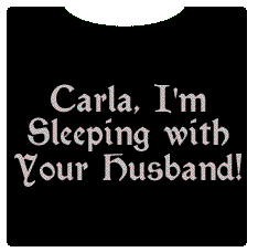 Carla, I'm Sleeping with...