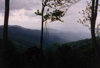 View of the smokies