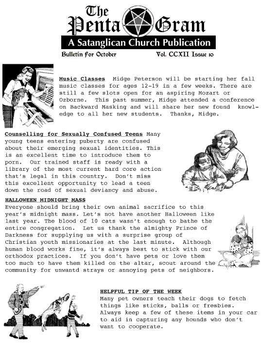 October bulletin