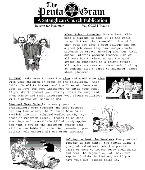 November bulletin